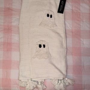 Rachel Zoe white ghost blanket
